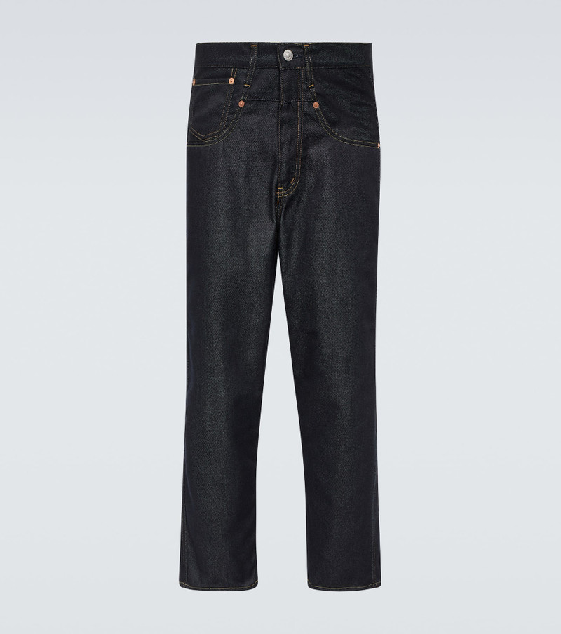 ₢ 킹 Levi's 기술적인 똑바른 바지 - 1