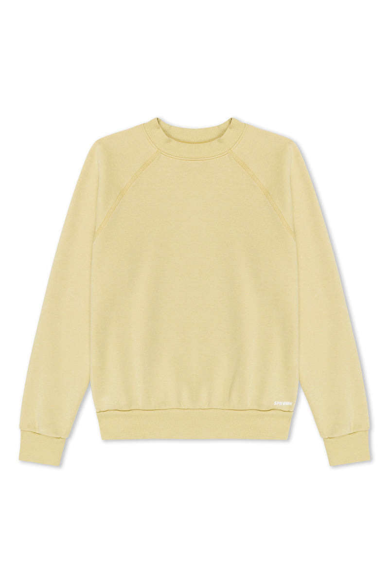 PISTACHIO SHRUNKEN RAGLAN SWEATSHIRT - 2