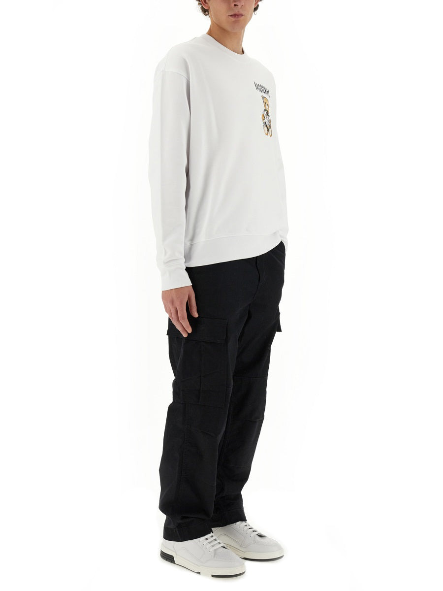 Moschino Men "Drawn Teddy Bear" Sweatshirt - 2