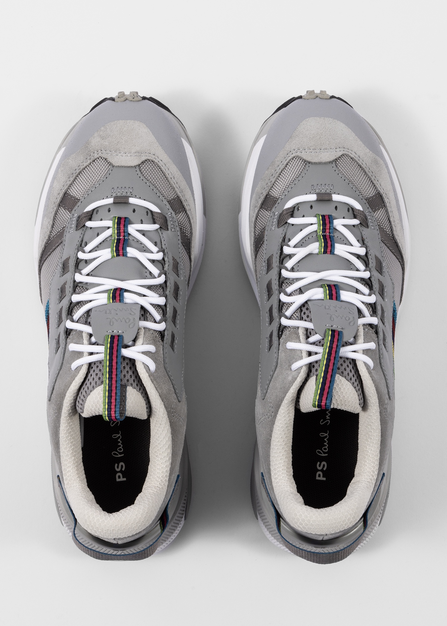 Grey 'Primus' Trainers - 3