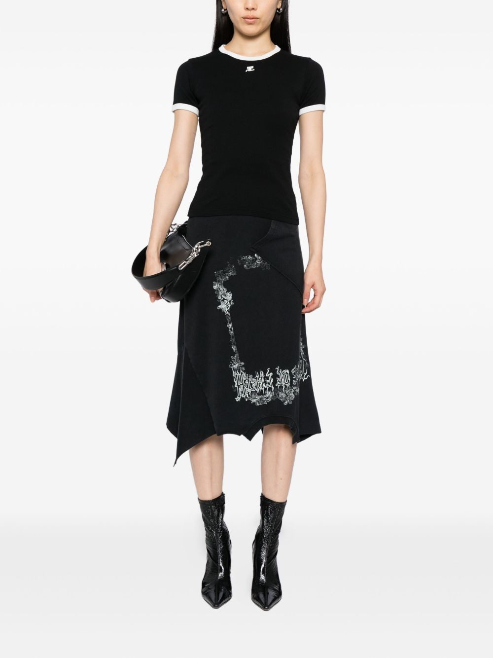 Upside-Down T-Skirt Skirt - 2