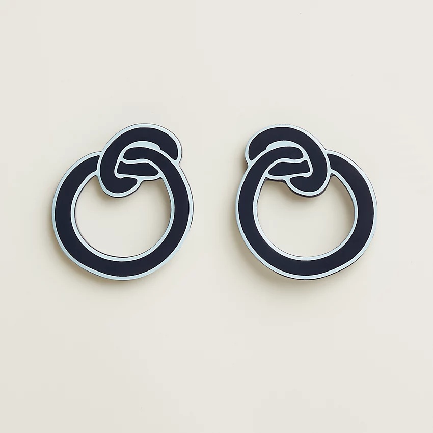 Noeud Marin earrings, large model - 1