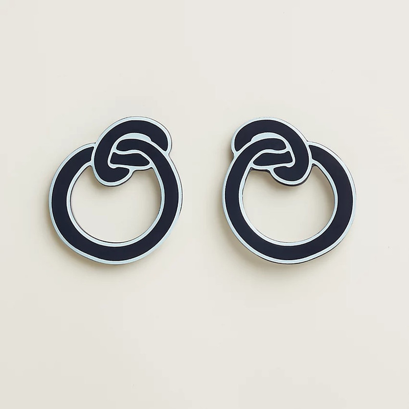 Noeud Marin earrings, large model 1