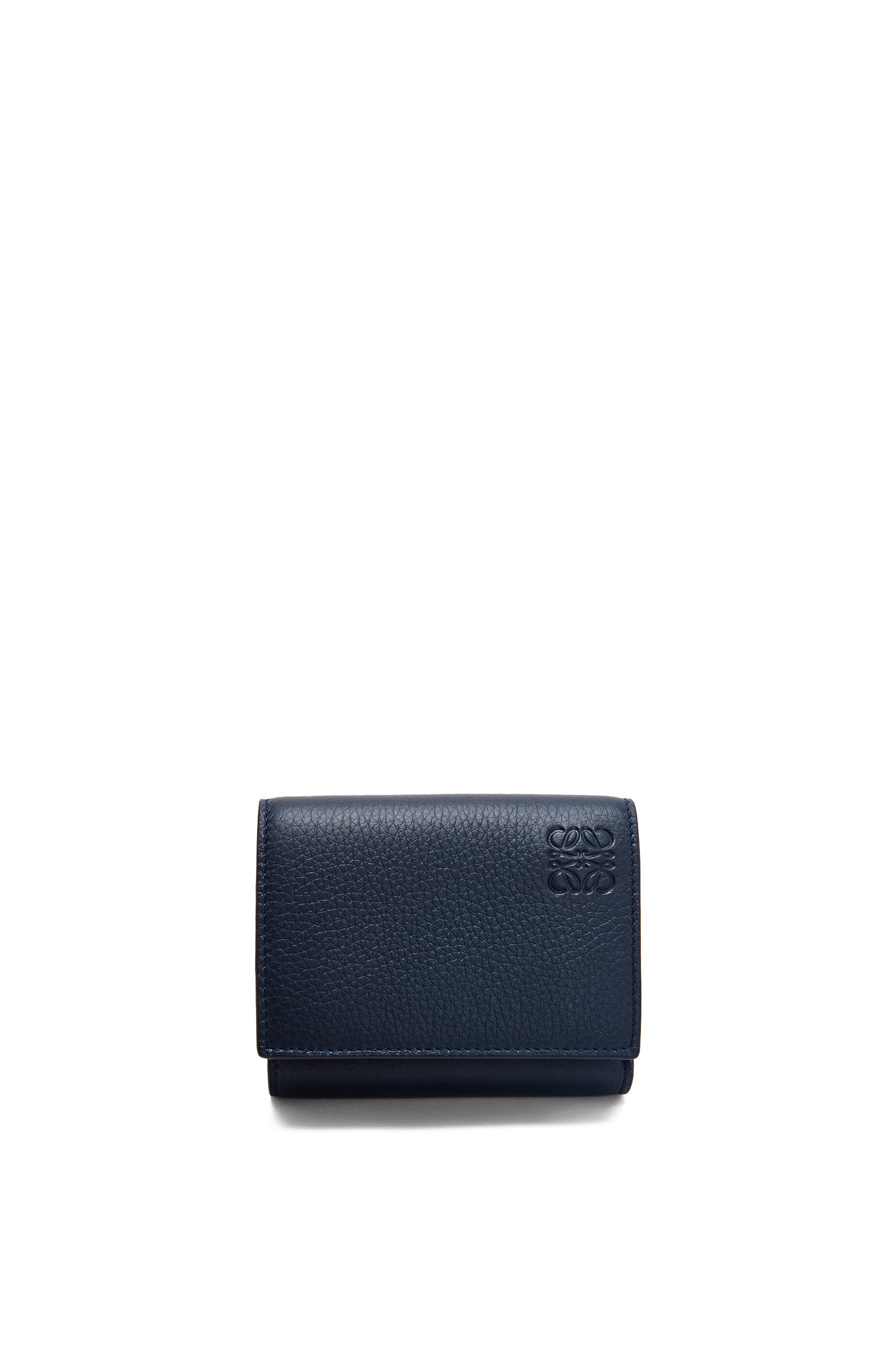 【LOEWE】Trifold wallet in soft grained calfskin Loewe Trifold wallet in soft grained calfskin | REVERSIBLE