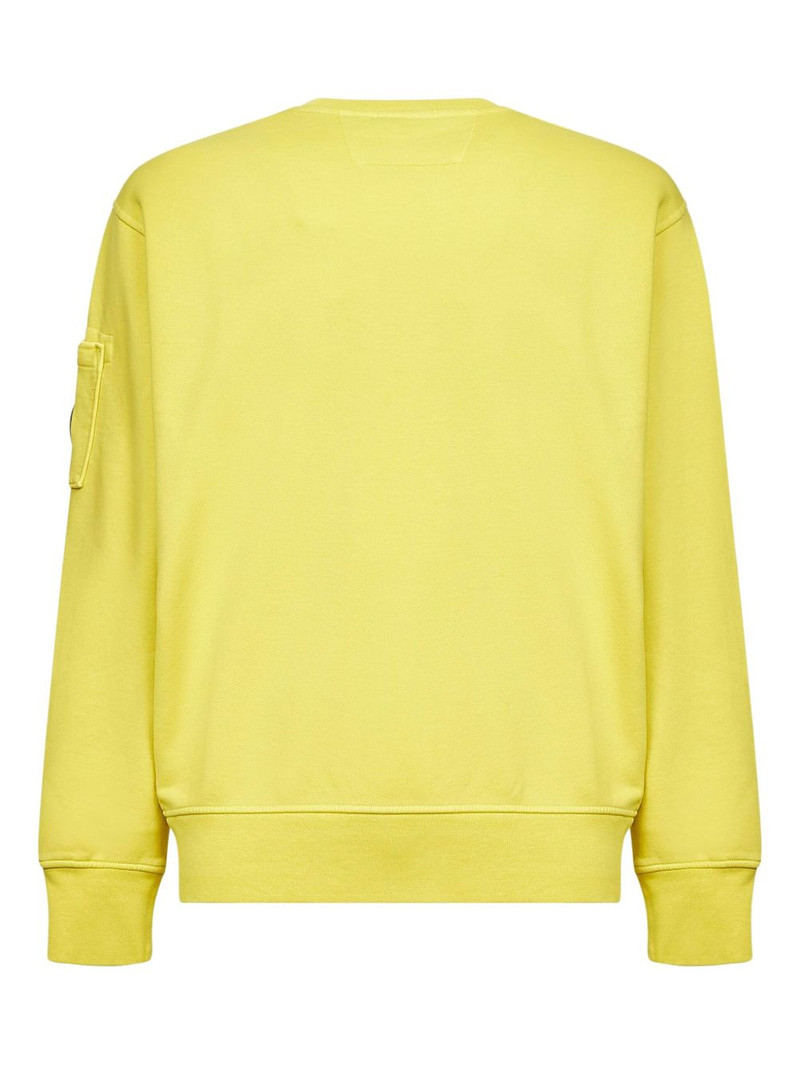 C.P. Company logo-detail sweatshirt outlook