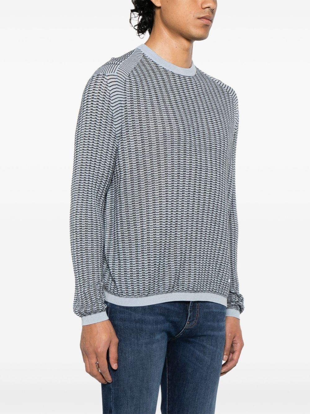 textured sweater - 3