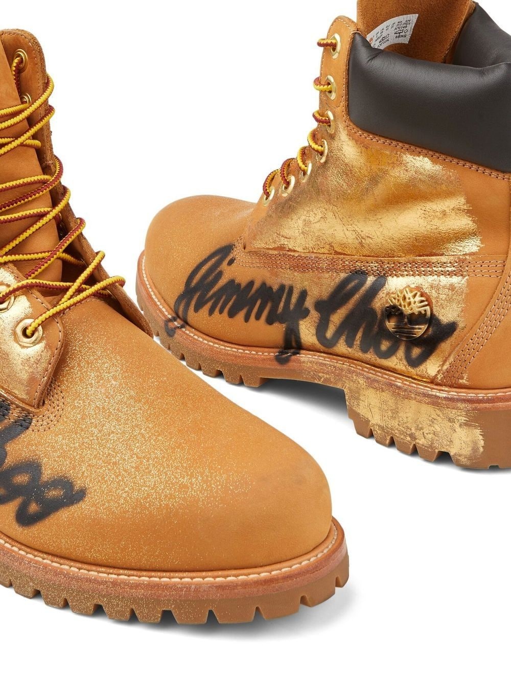 x Timberland graffiti logo ankle boots - 5