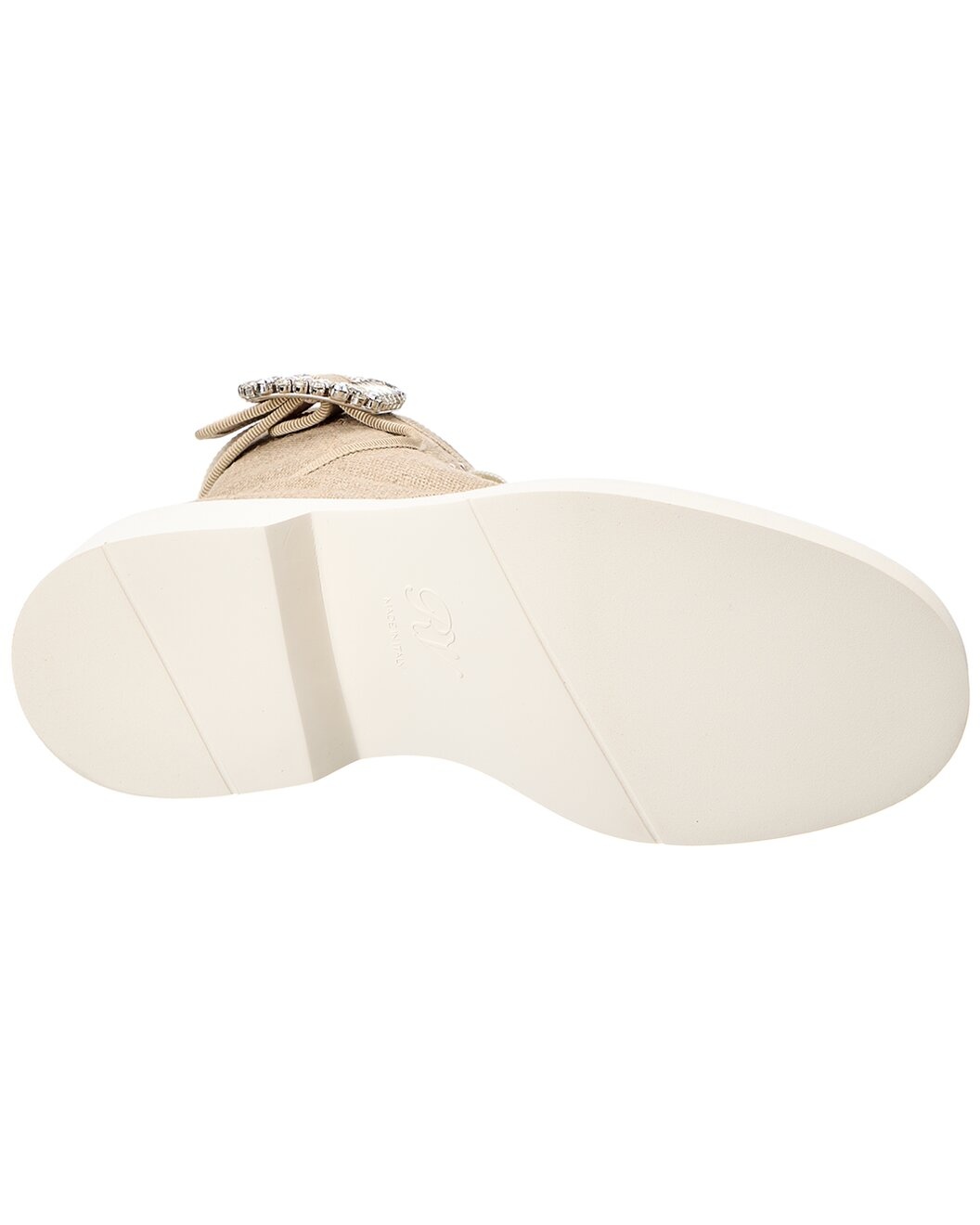 Roger Vivier Logo Plaque Viv Canvas Boot - 4