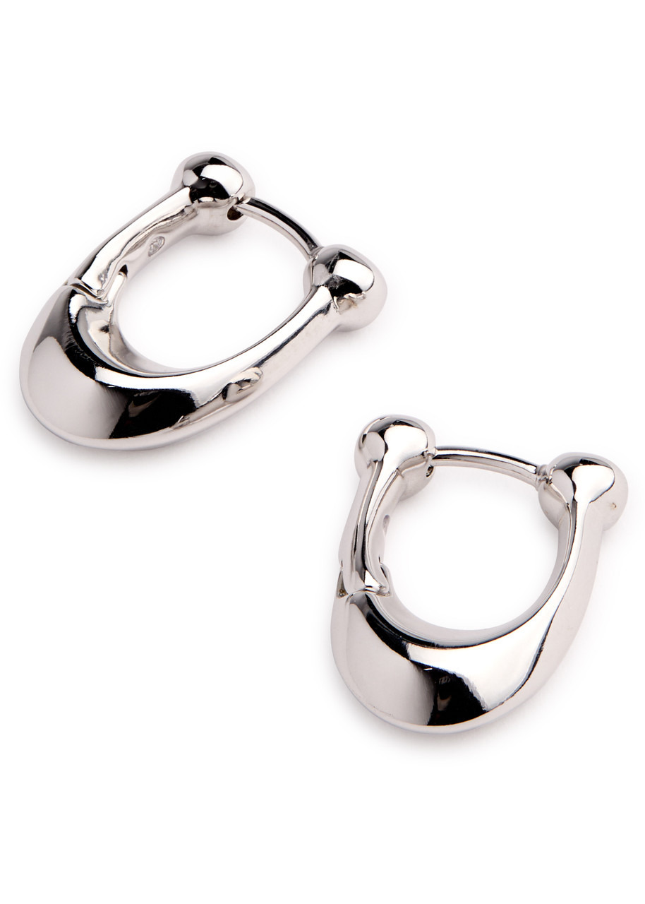 Coach Signature C Hoop Earrings - 3