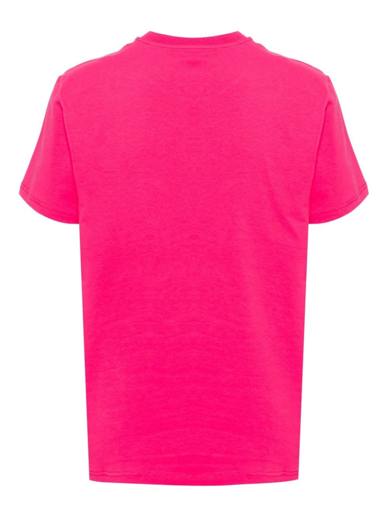 Moschino logo-print cotton T-shirt outlook