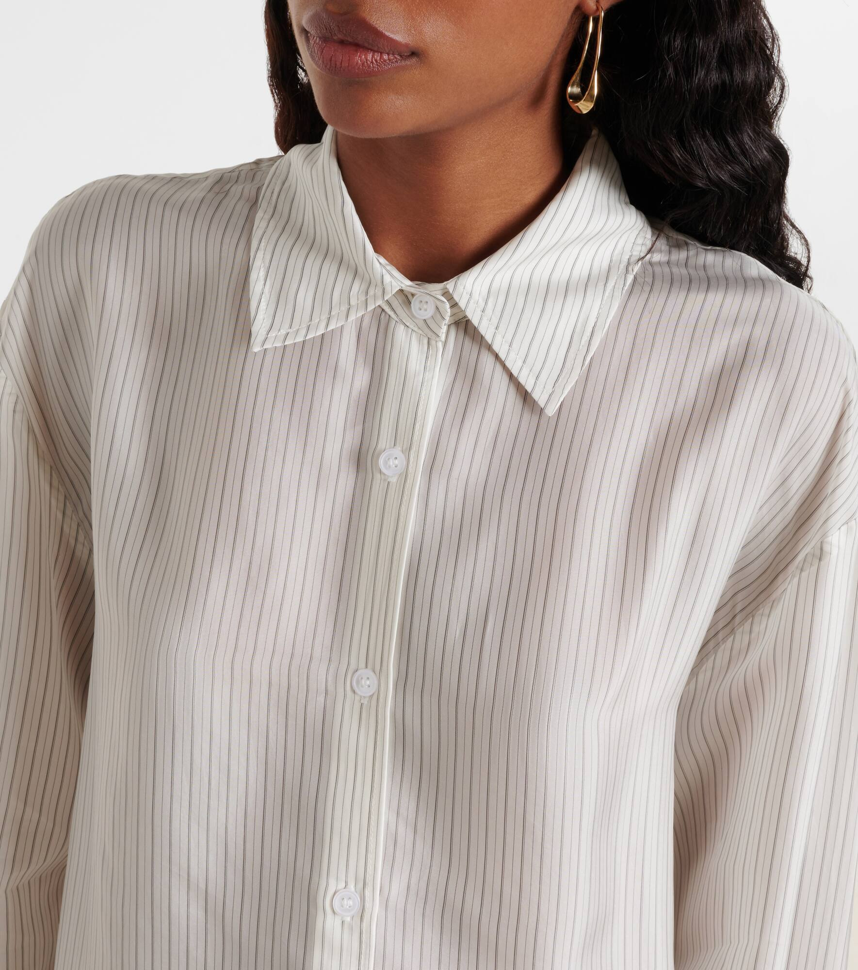 Peri sheer striped shirt - 4