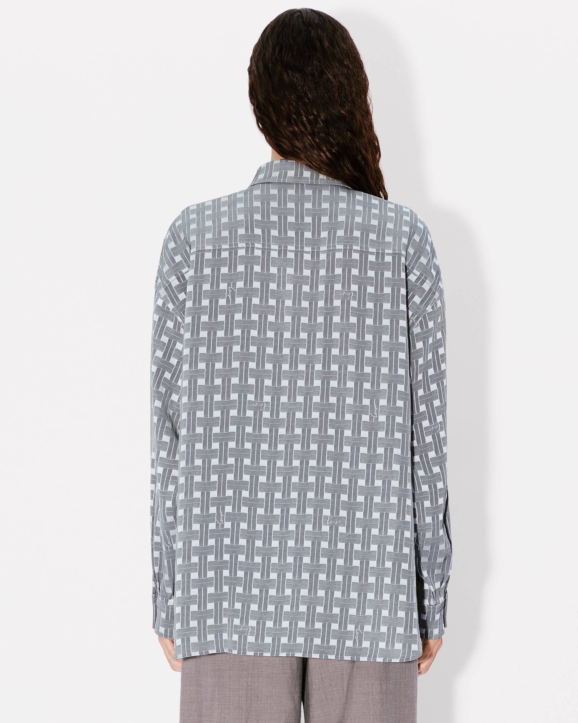 'KENZO Weave' dropped shoulders shirt - 4