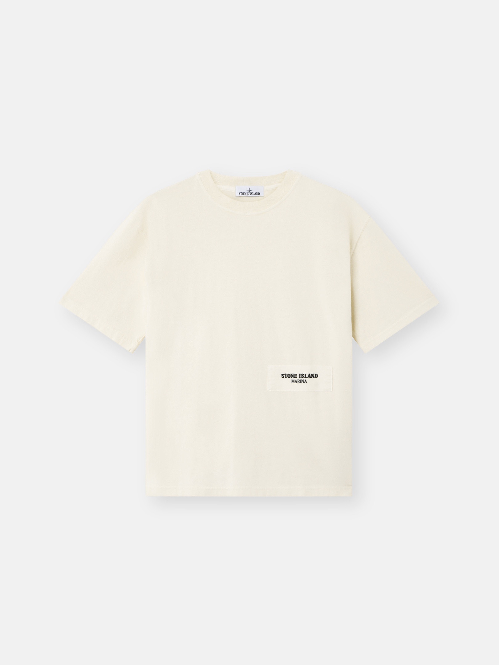 STONE ｜ (2100023 Combed Organic Cotton Jersey_Sto Stone Island 2100023 COMBED ORGANIC COTTON JERSEY_STONE