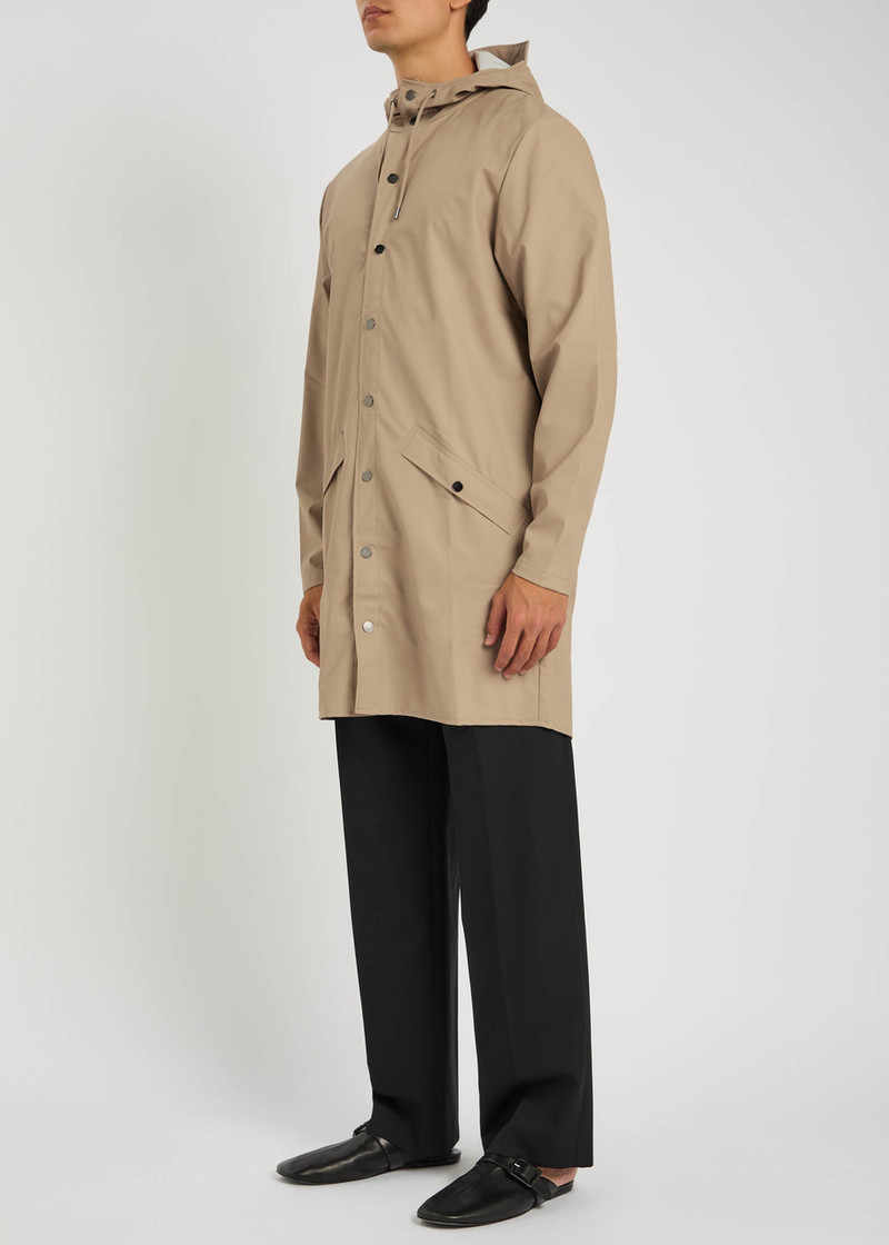 RAINS Rains Long Hooded Shell Jacket outlook