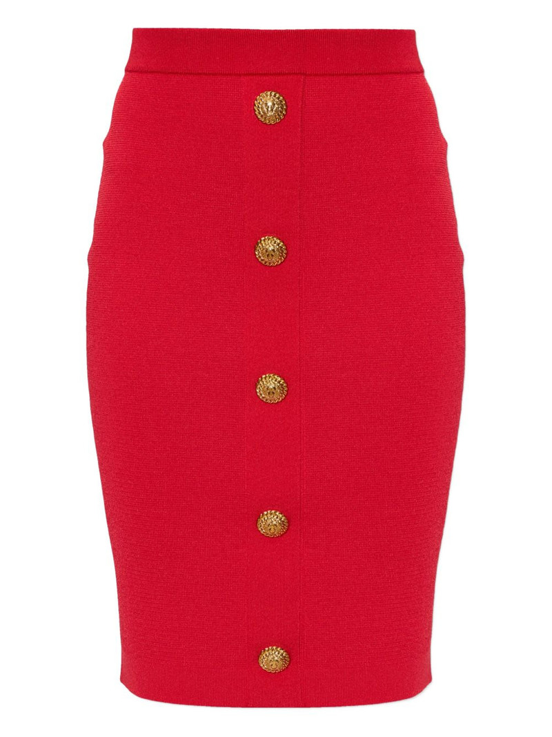 button mini skirt 1