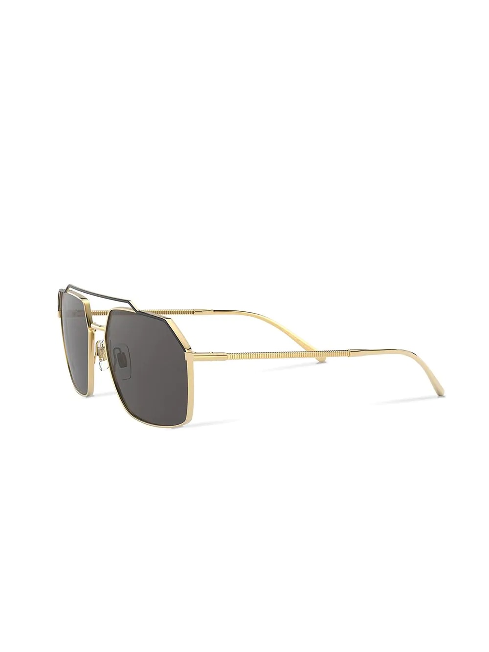 Gros grain hexagonal sunglasses - 2