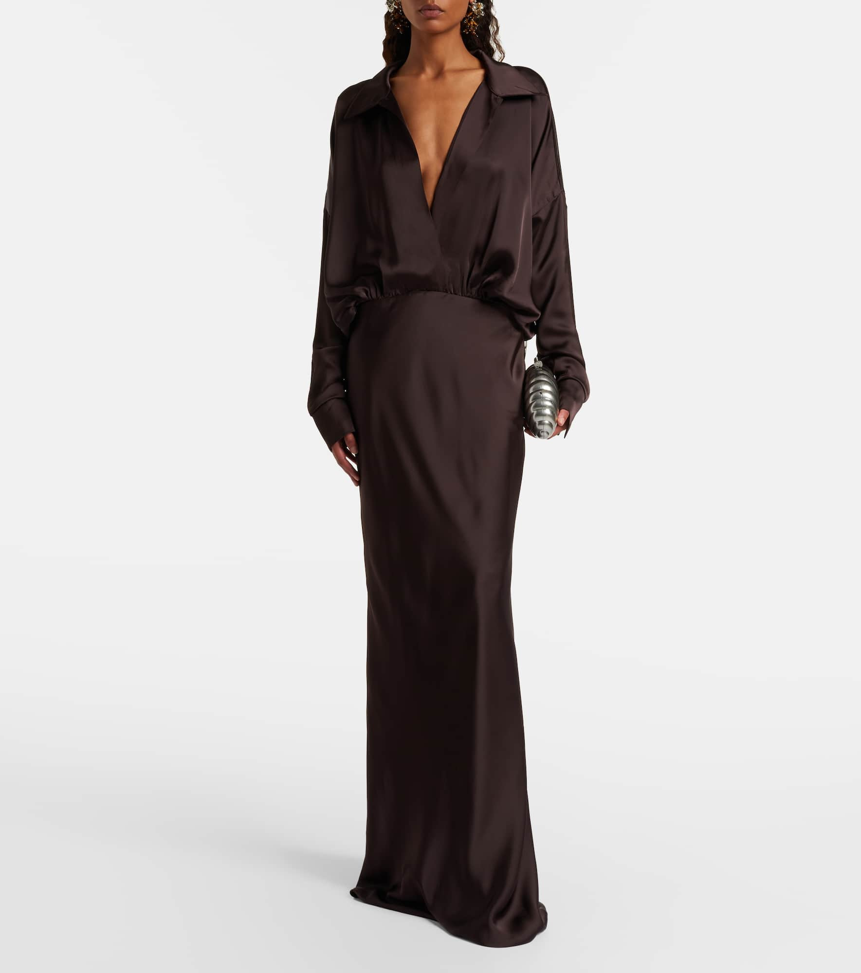 Satin gown - 2