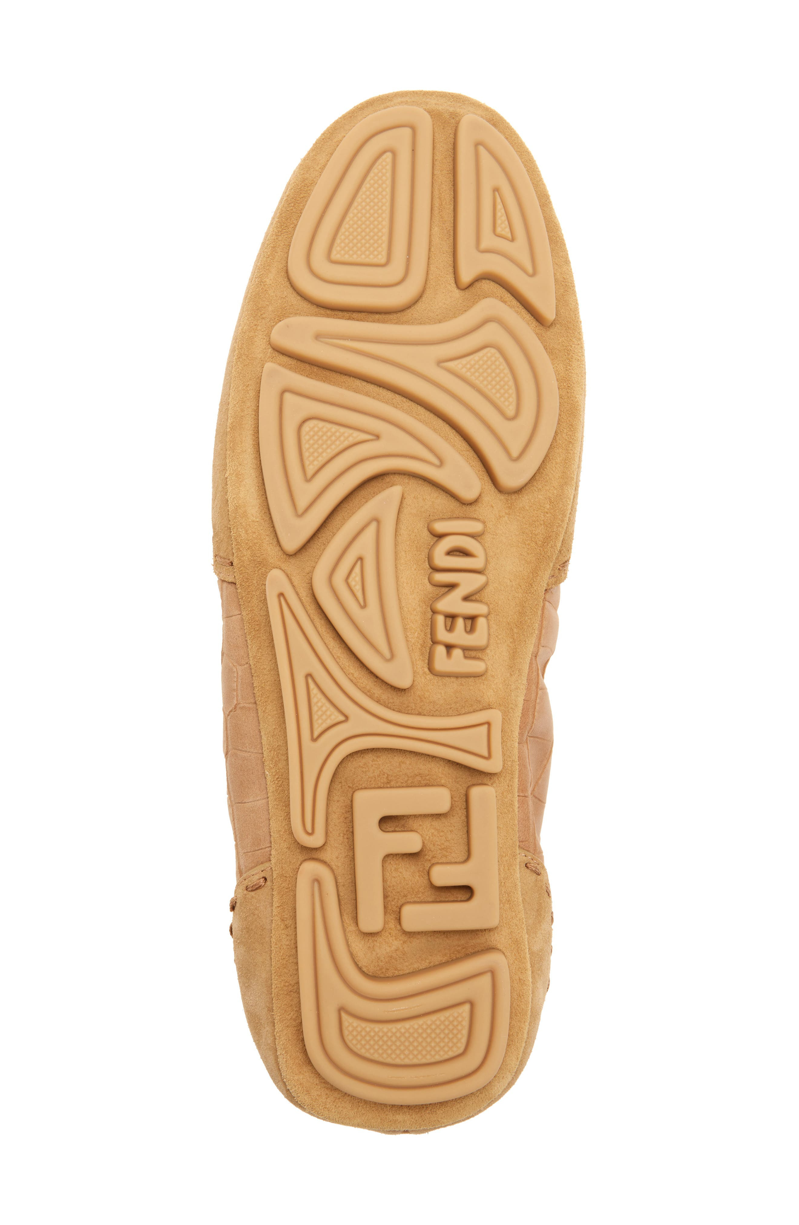 'Fendi Fit Sneaker in Beige Rame Beige at Nordstrom - 4