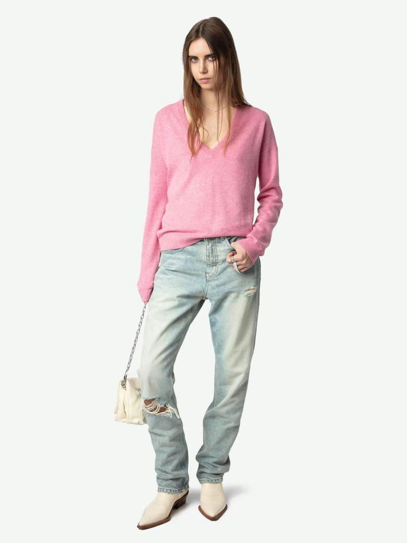 Zadig & Voltaire Vivi Patch Cashmere Sweater outlook