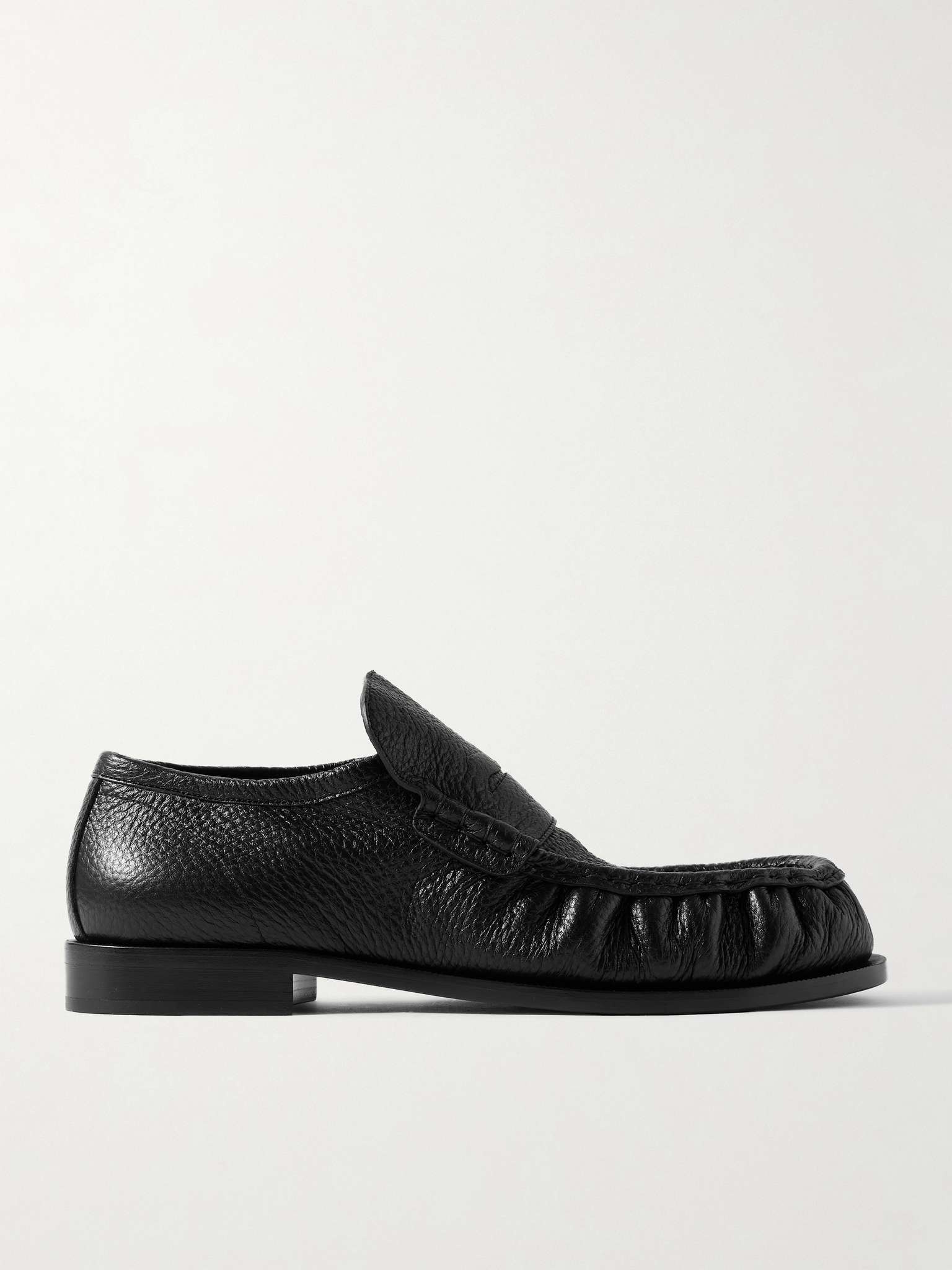 Full-Grain Leather Penny Loafers - 1