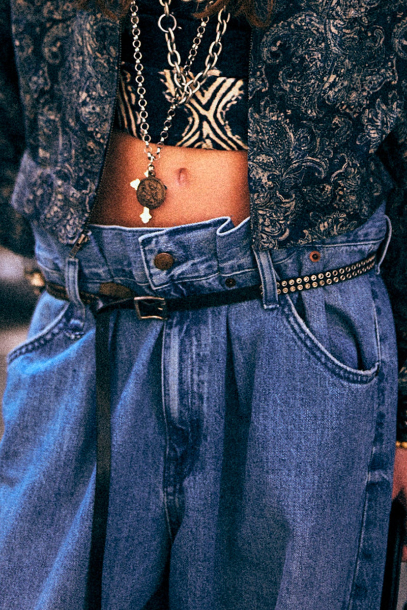 R13 PLEATED WAISTBAND JEAN outlook