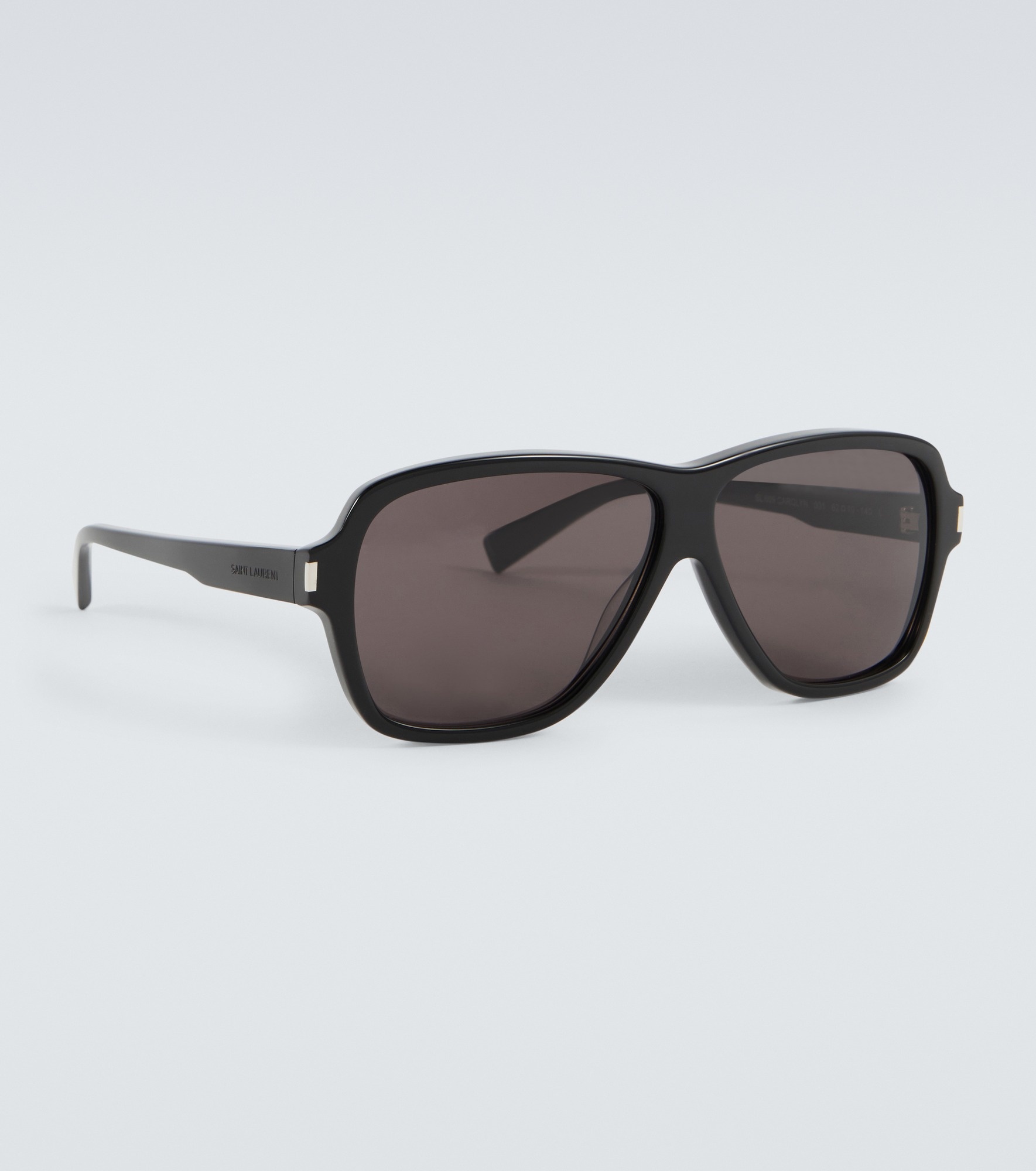 Saint Laurent - SL 556 Acetate Sunglasses - Black - 01