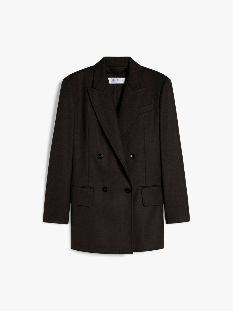 PALANCA Olimpia Jacket in mohair wool and silk canvas - 1
