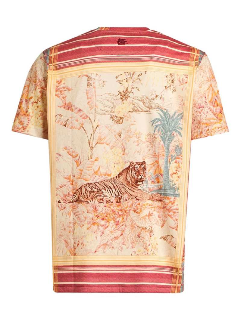 Etro graphic-print T-shirt outlook