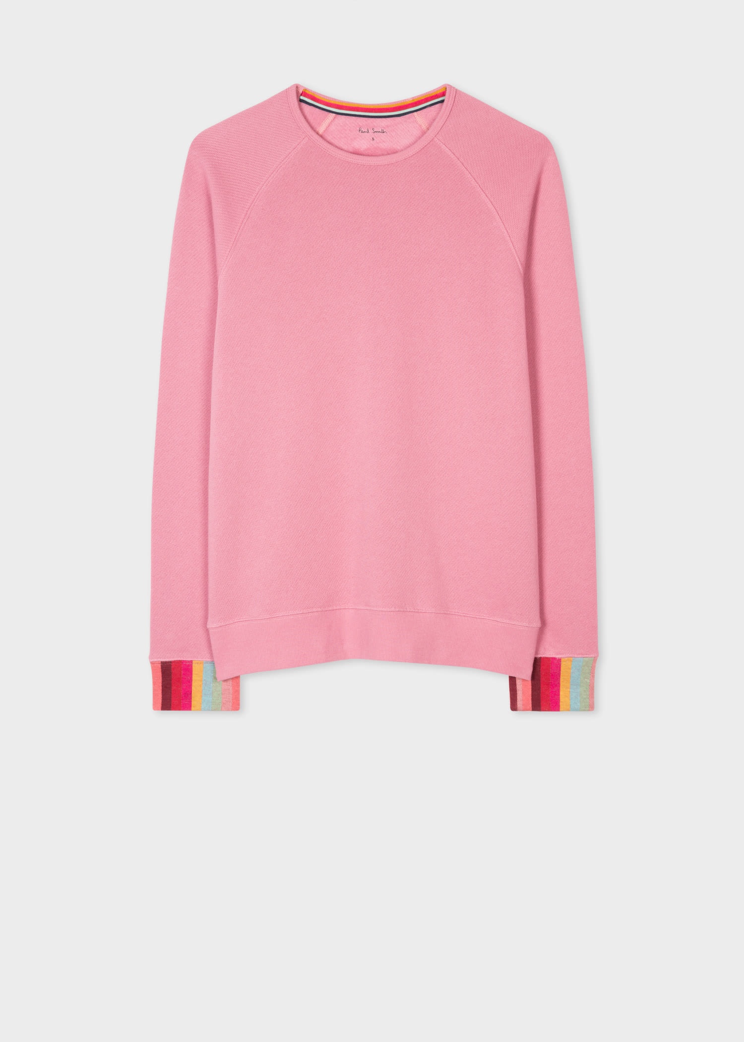 Lounge Sweatshirt With 'Swirl Stripe' Cuffs - 1