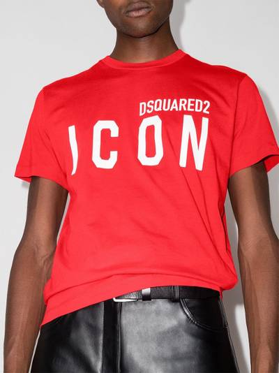 DSQUARED2 Icon logo print T-shirt outlook