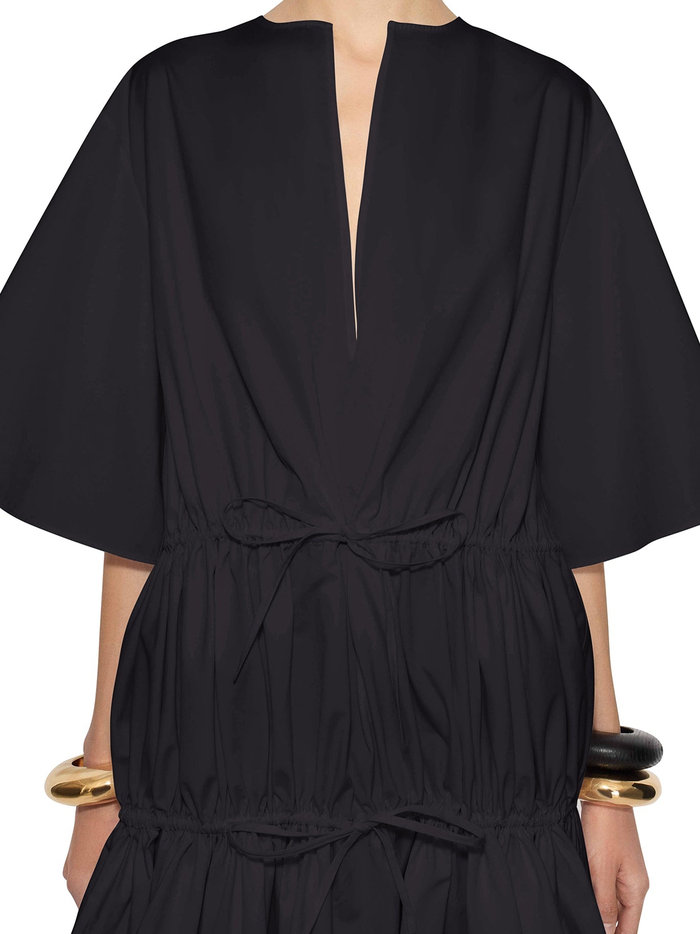 COTTON POPLIN DRESS - 5