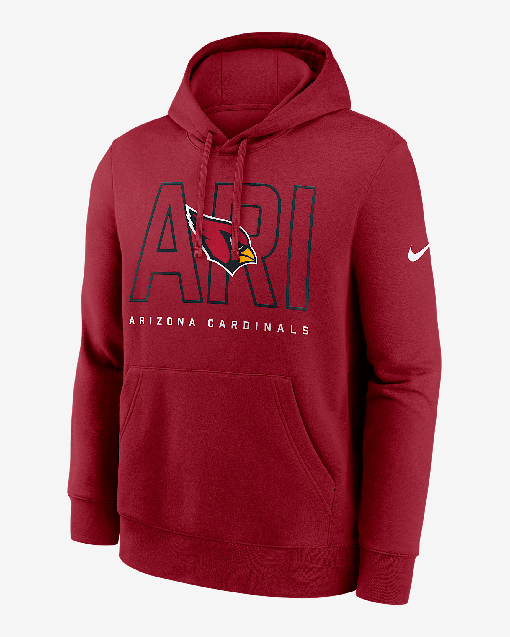 Arizona Cardinals Busted Play Club Men's Nike NFL Pullover Hoodie - 1