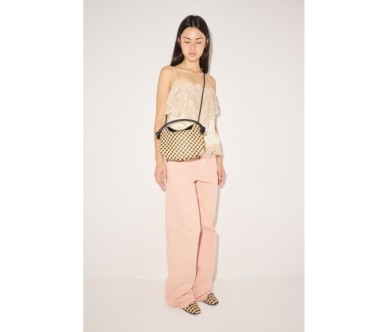 ELIS WOVEN LEATHER HANDBAG 3