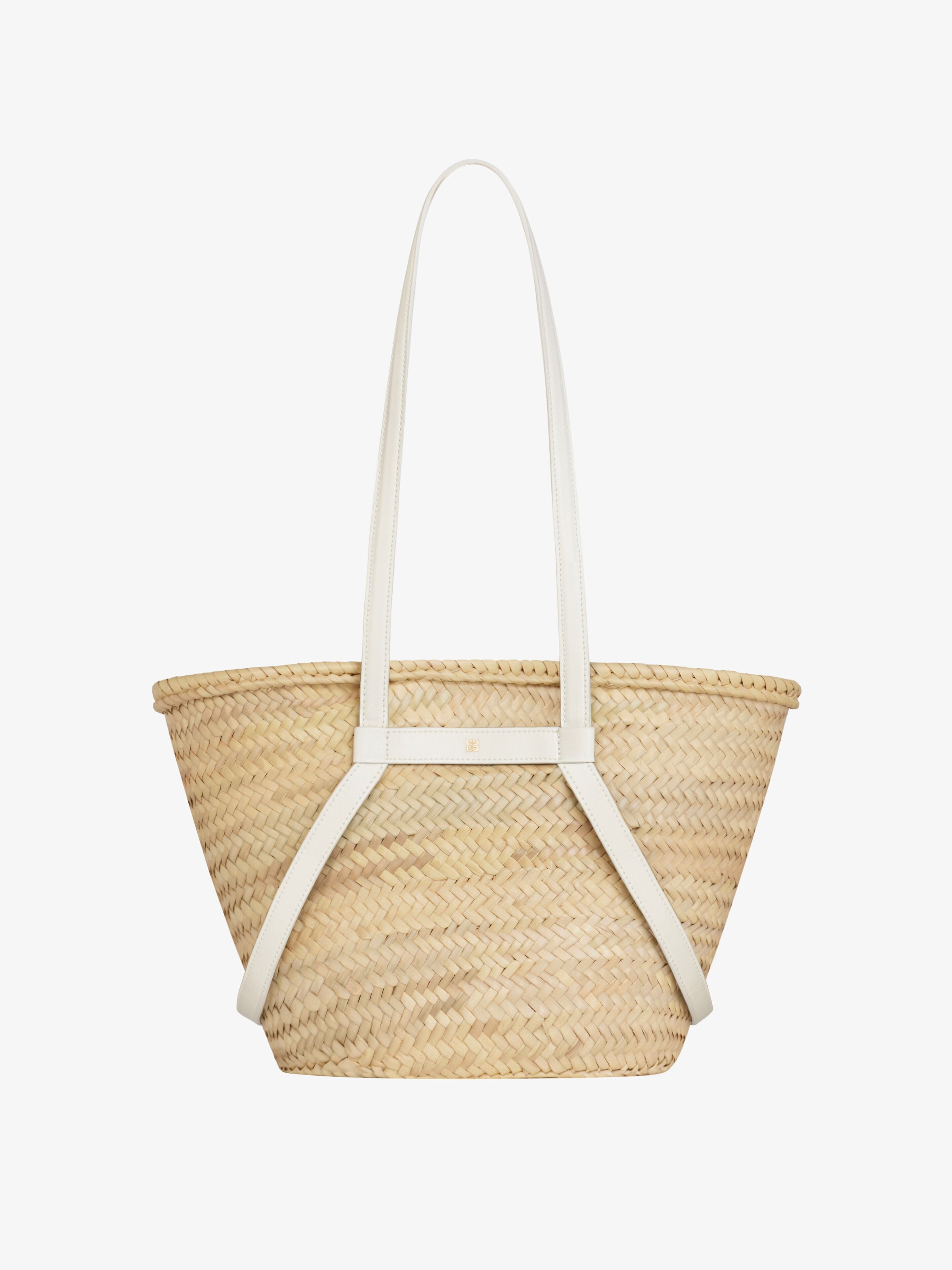 MEDIUM VOYOU BASKET BAG IN RAFFIA - 3