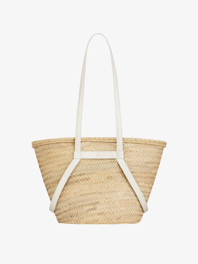 MEDIUM VOYOU BASKET BAG IN RAFFIA 3