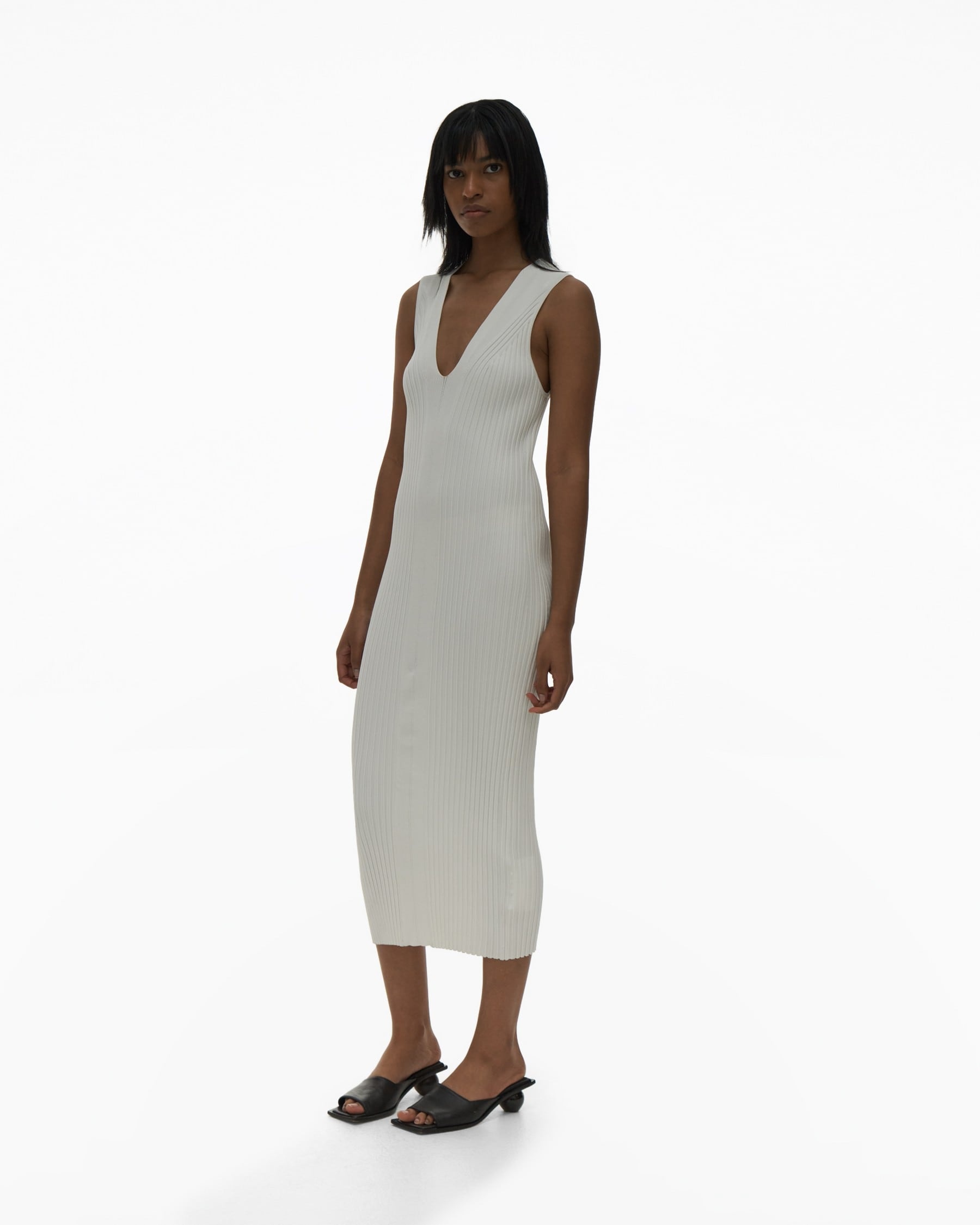 RIBBED TANK DRESS - 5