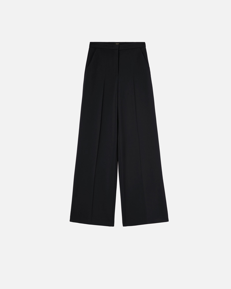ELEGANT PALAZZO TROUSERS IN CREPE 1
