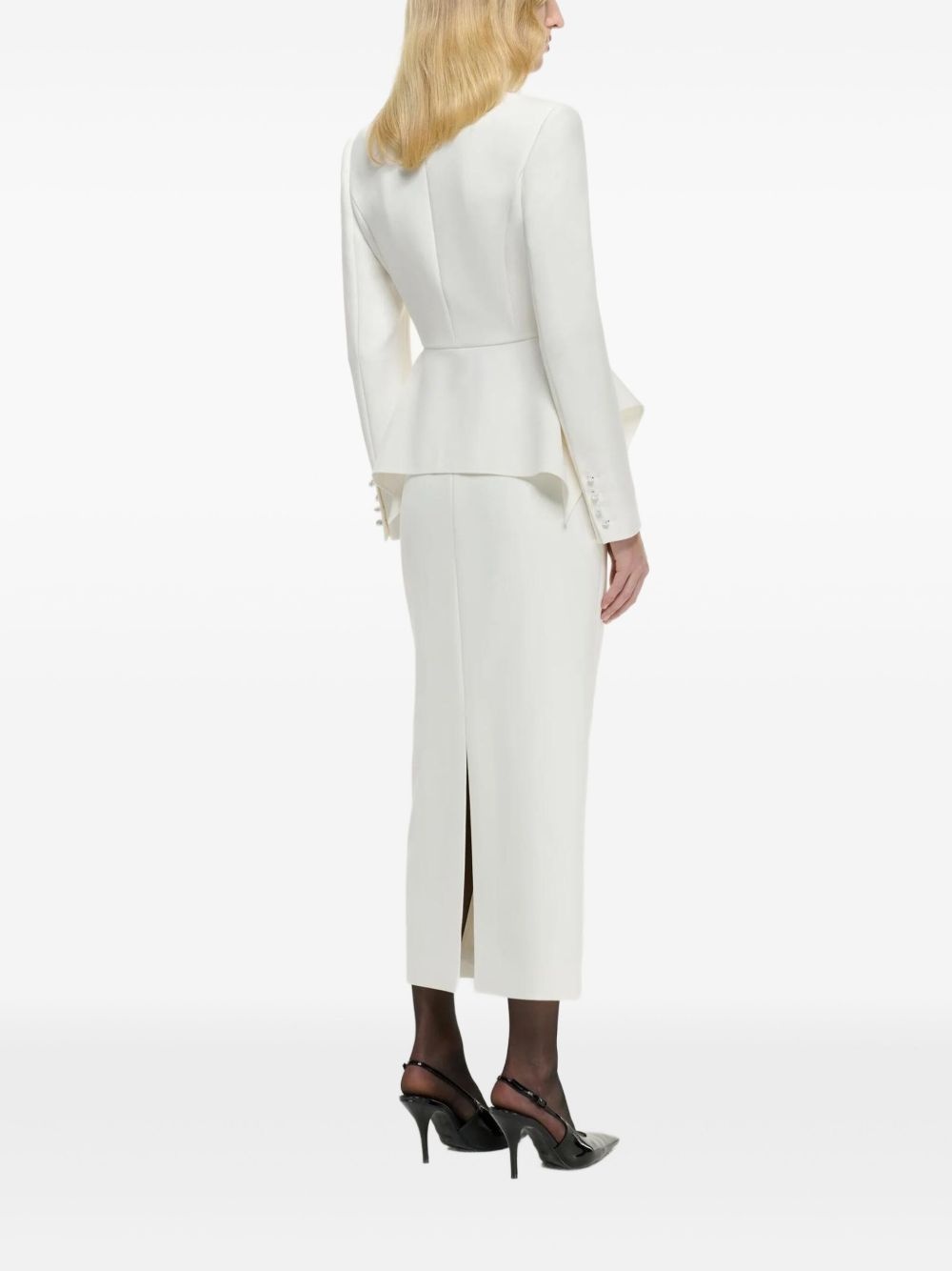 crepe midi skirt - 3