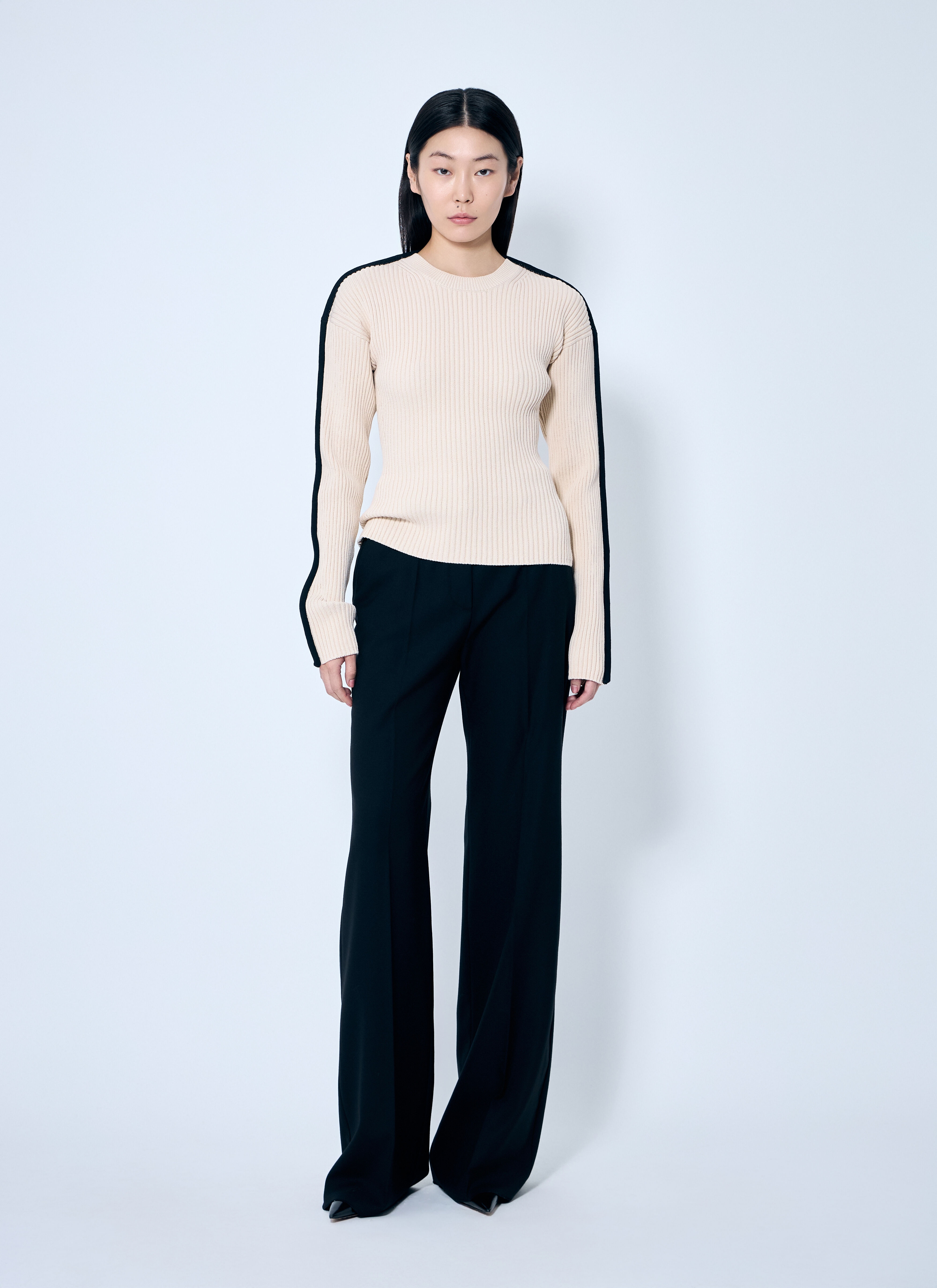 Stretch Fitted Sweater - 2