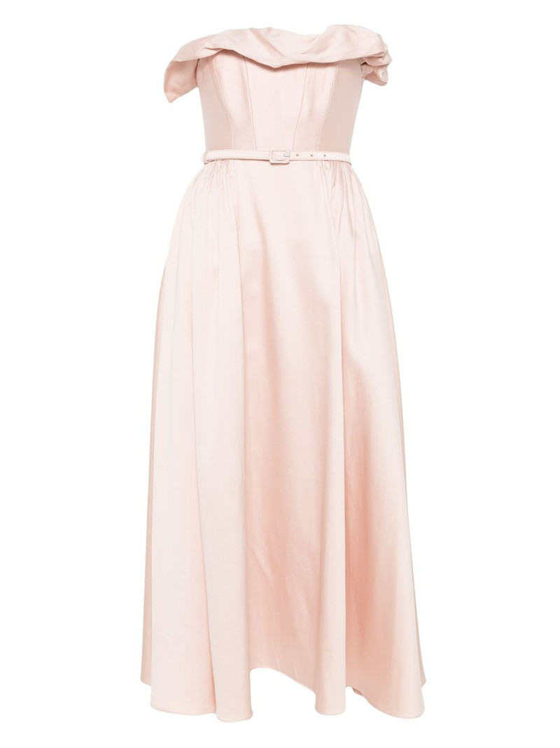 ruffle midi dress 1