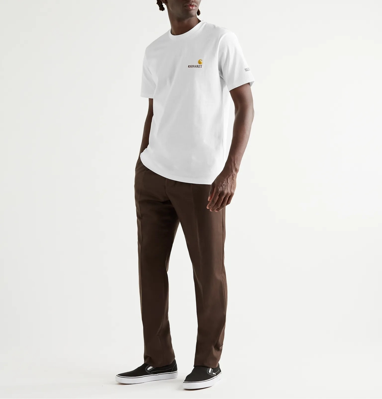 + Wacko Maria Logo-Embroidered Cotton-Jersey T-Shirt - 7