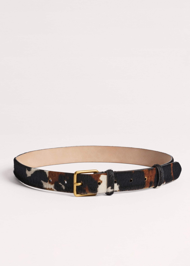 Cow Print Belt 3
