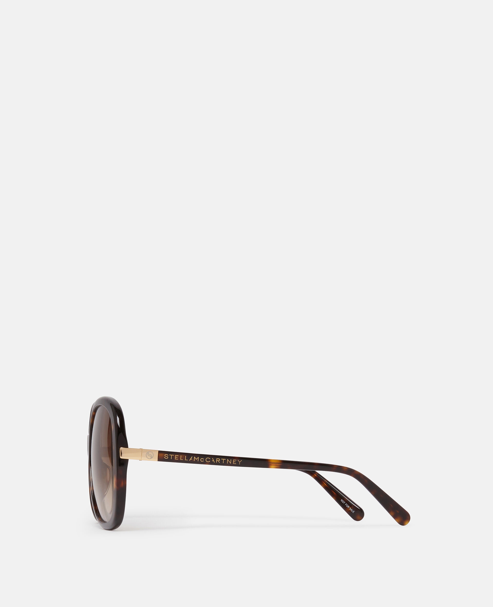 Oversized Round Gradient Sunglasses - 4