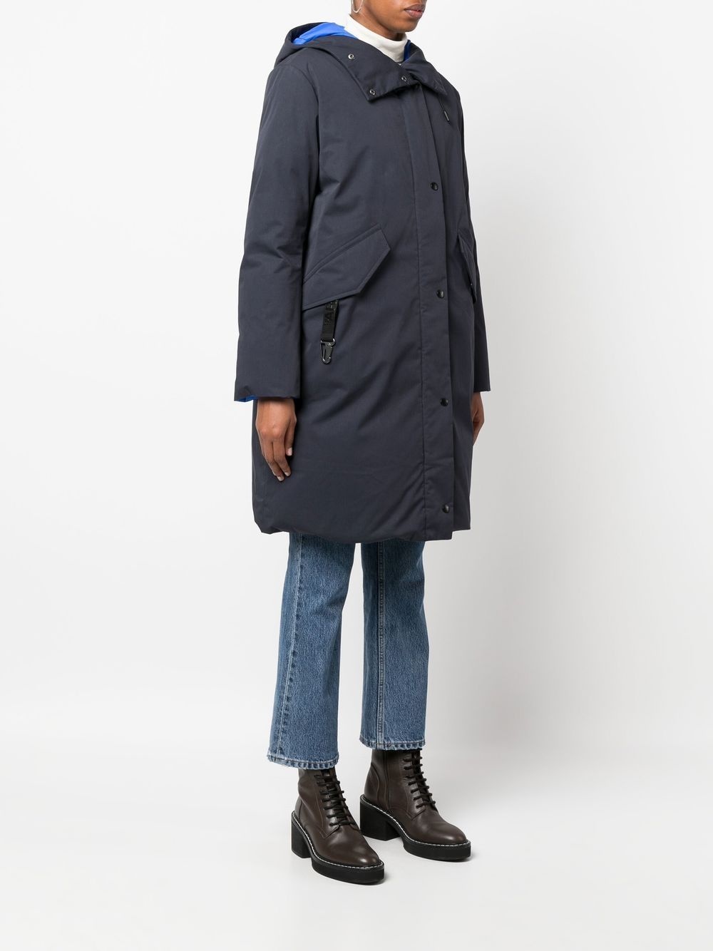 iconic reversible down parka - 3