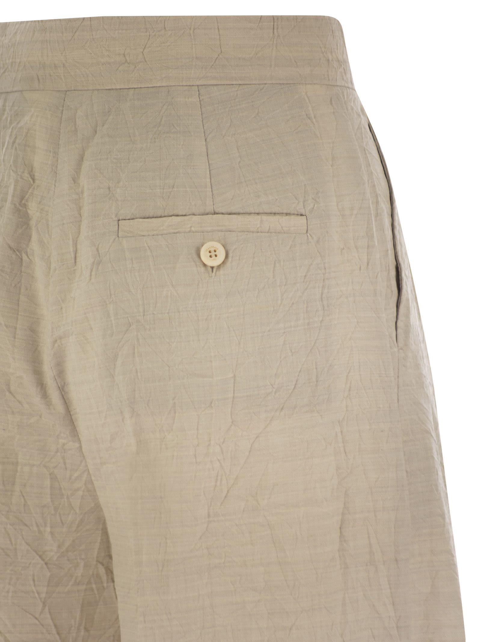 Maxmara Women Acinoso1234 - Wool Wide-Leg Trousers - 4