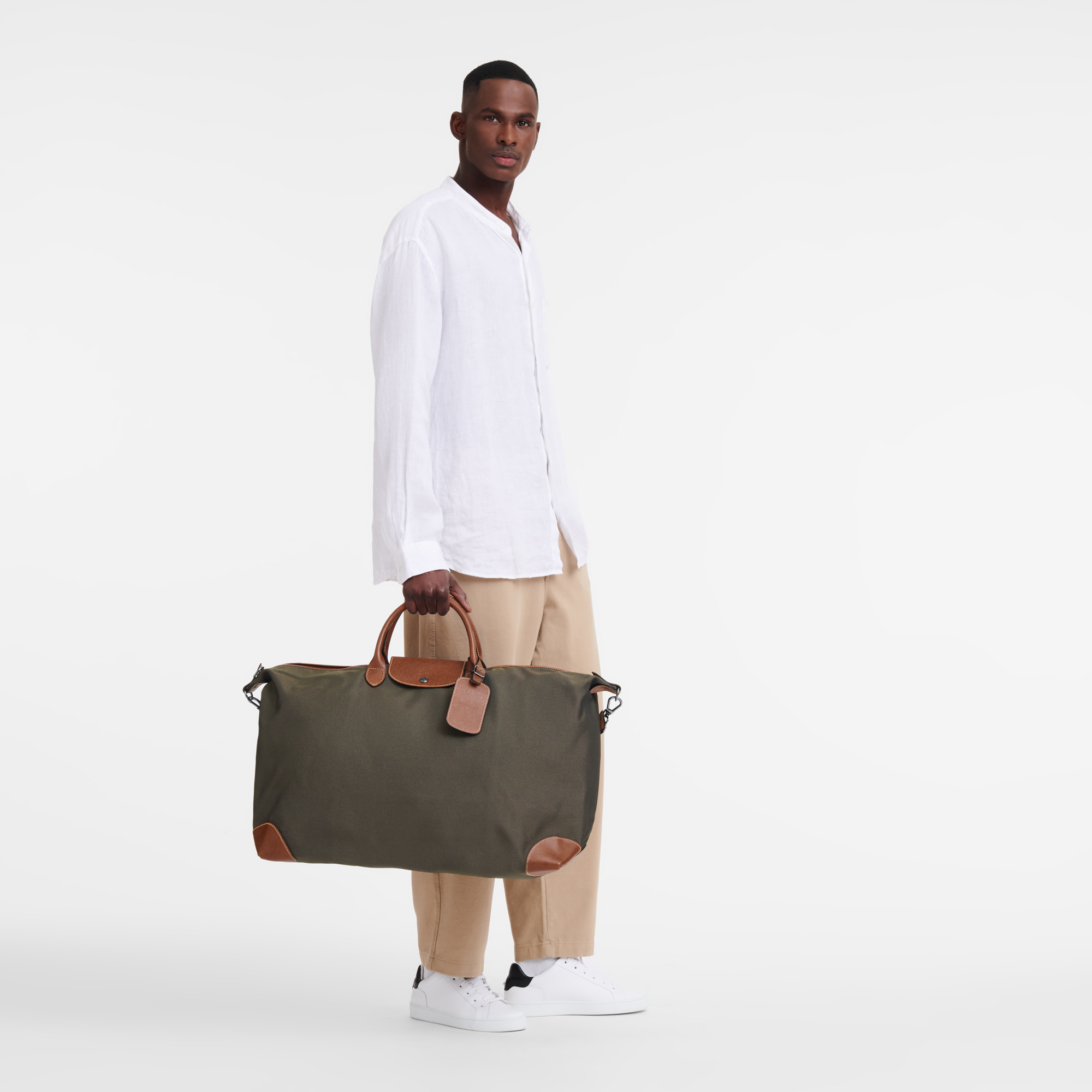 Boxford M Travel bag Brown - Canvas - 2