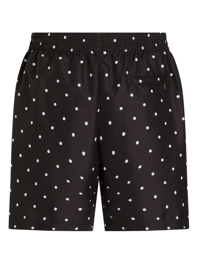 Dolce & Gabbana polka dot swim shorts outlook
