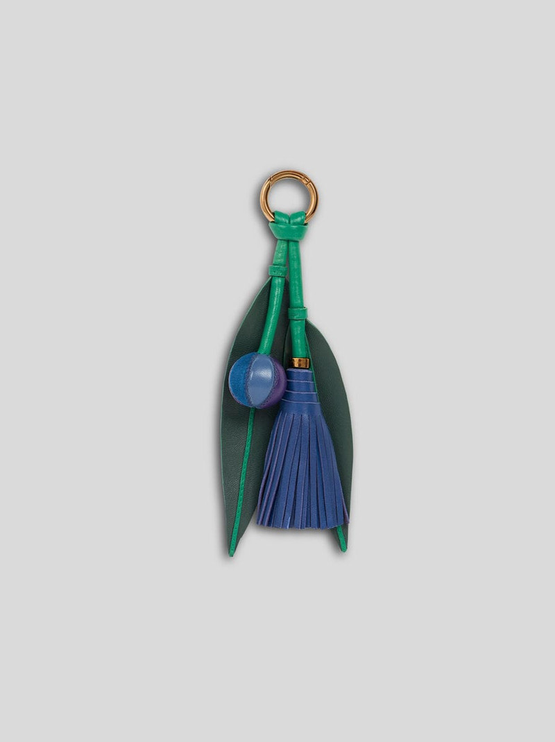 CHARM WITH TASSEL AND LEAVES 1