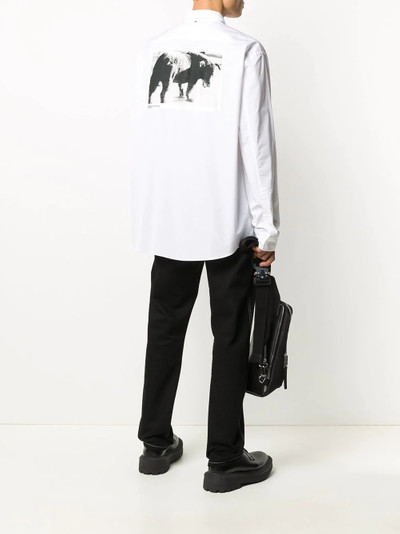 OAMC graphic print shirt outlook