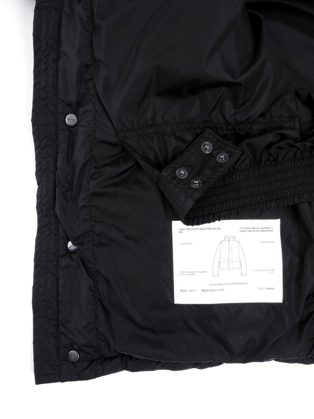 hooded down jacket - 5